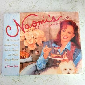 Naomi's Home Companion Scrap and Cookbook Naomi Judd Hardback Book
